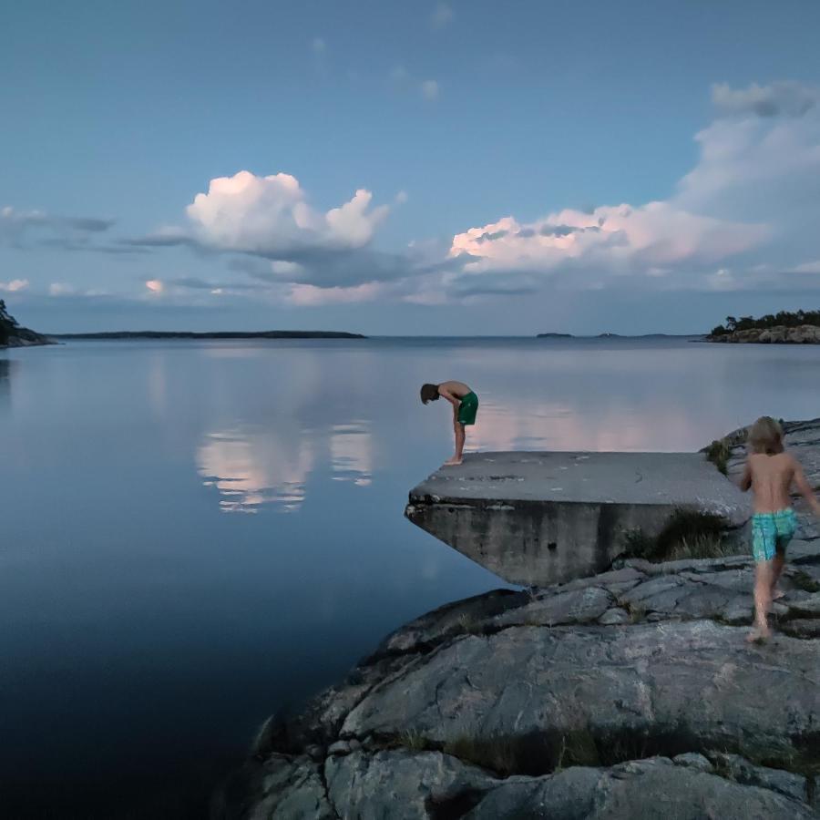 Pensar Hotelli & Ravintola Sandvik Nauvo Bagian luar foto